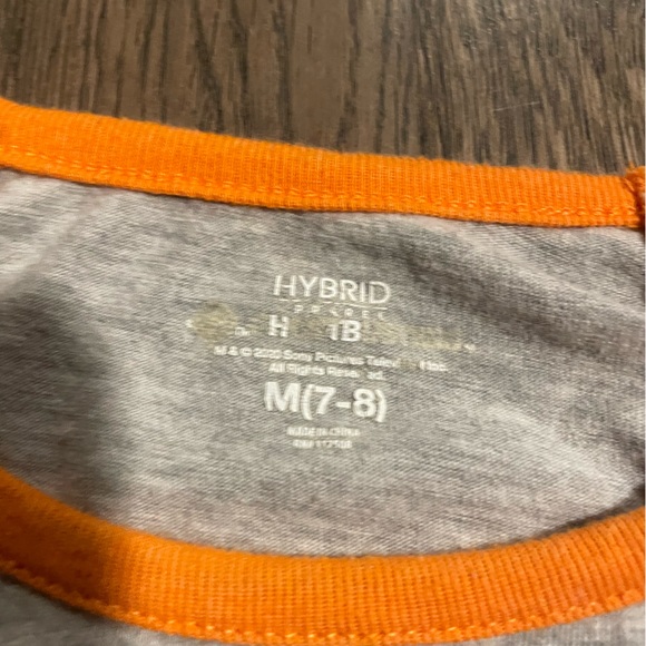 Ghost Busters Halloween Sequins Baseball Tee, Girls M (7-8) - Picture 3 of 5